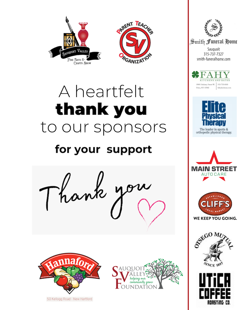 Thank you sponsors!